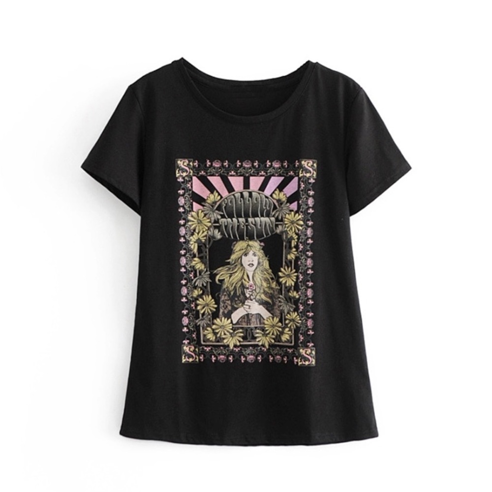 5⭐️Boho Gypsy Follow The Sun Tee - Picture 5 of 9